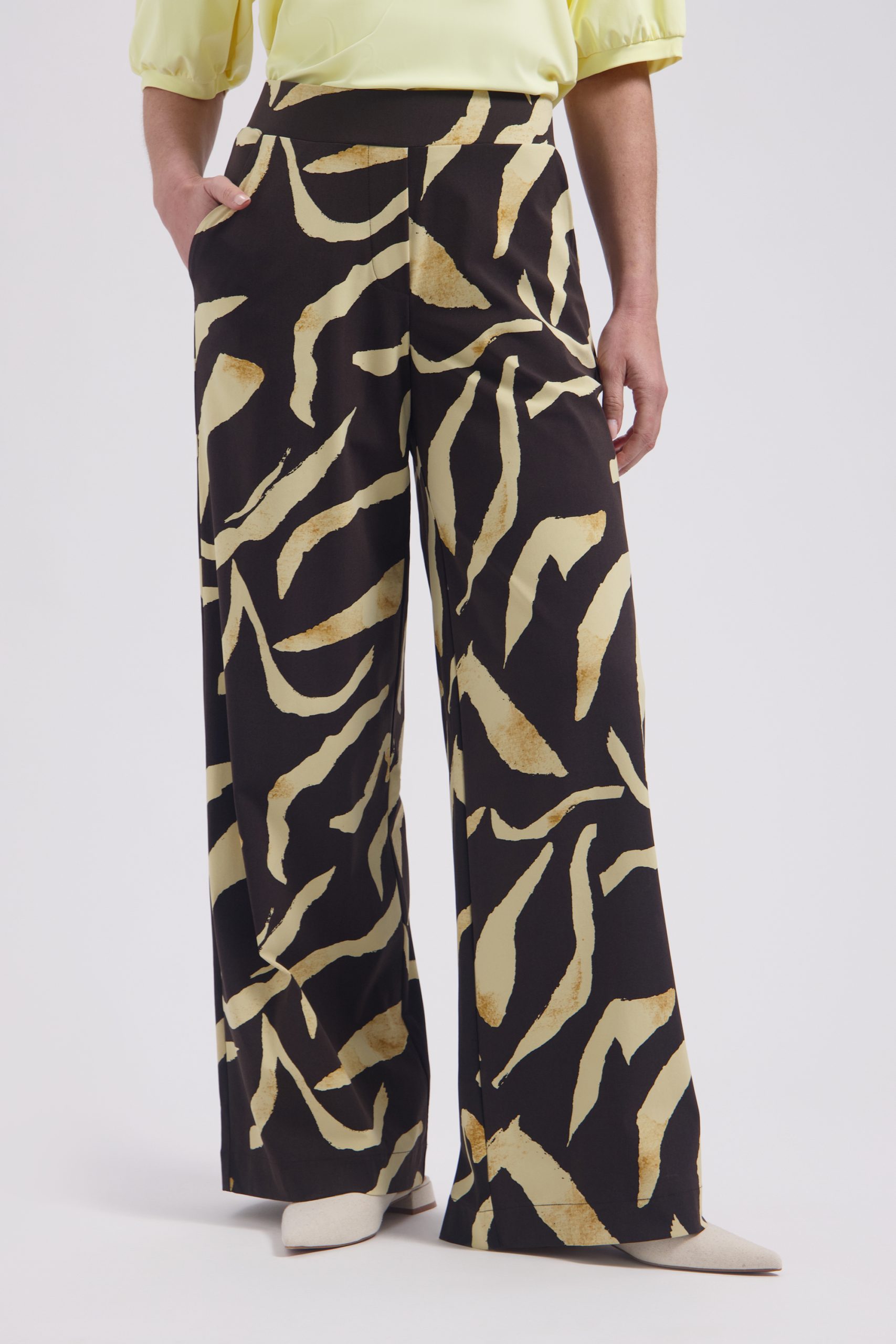 Lady Day - Mille Travel Trousers - Pania print