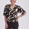 Lady Day - Amie-V Top - Pania print
