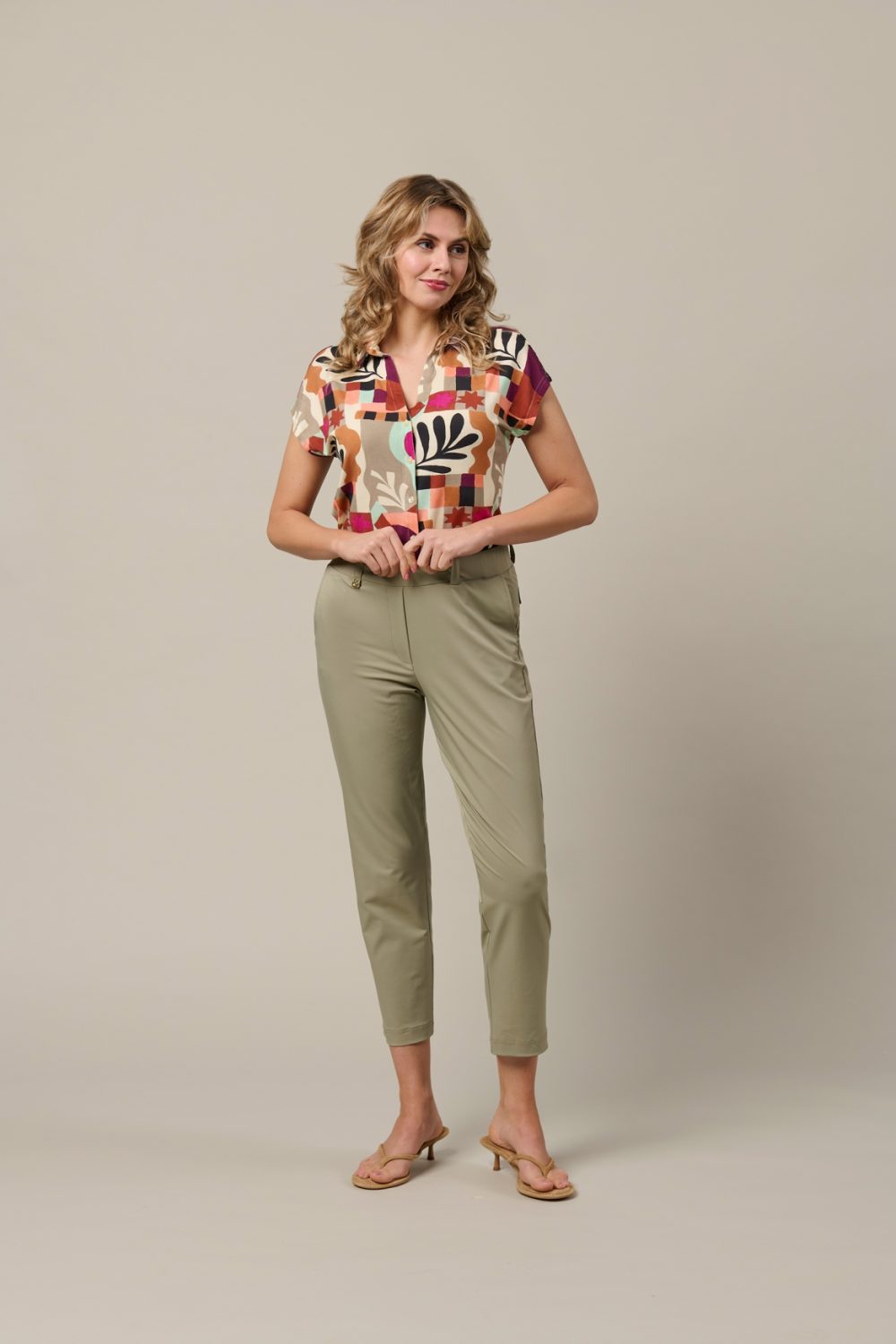 &Co Woman - Parella 7/8 Travel - Khaki