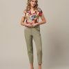 &Co Woman - Parella 7/8 Travel - Khaki