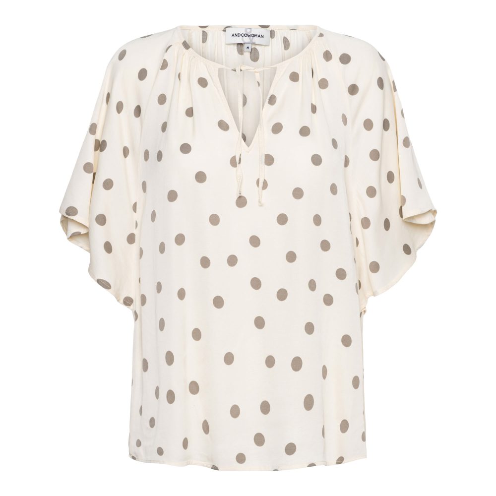 &Co Woman - Axelle Dot - Vanilla Khaki