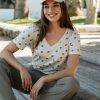 &Co Woman - Marley Dot - Vanilla Khaki