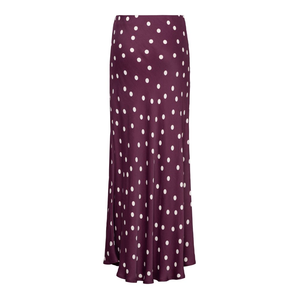 &Co Woman - Bibbi Dot - Plum multi