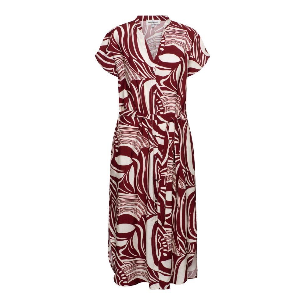&Co Woman - Liva Weave - Claret multi