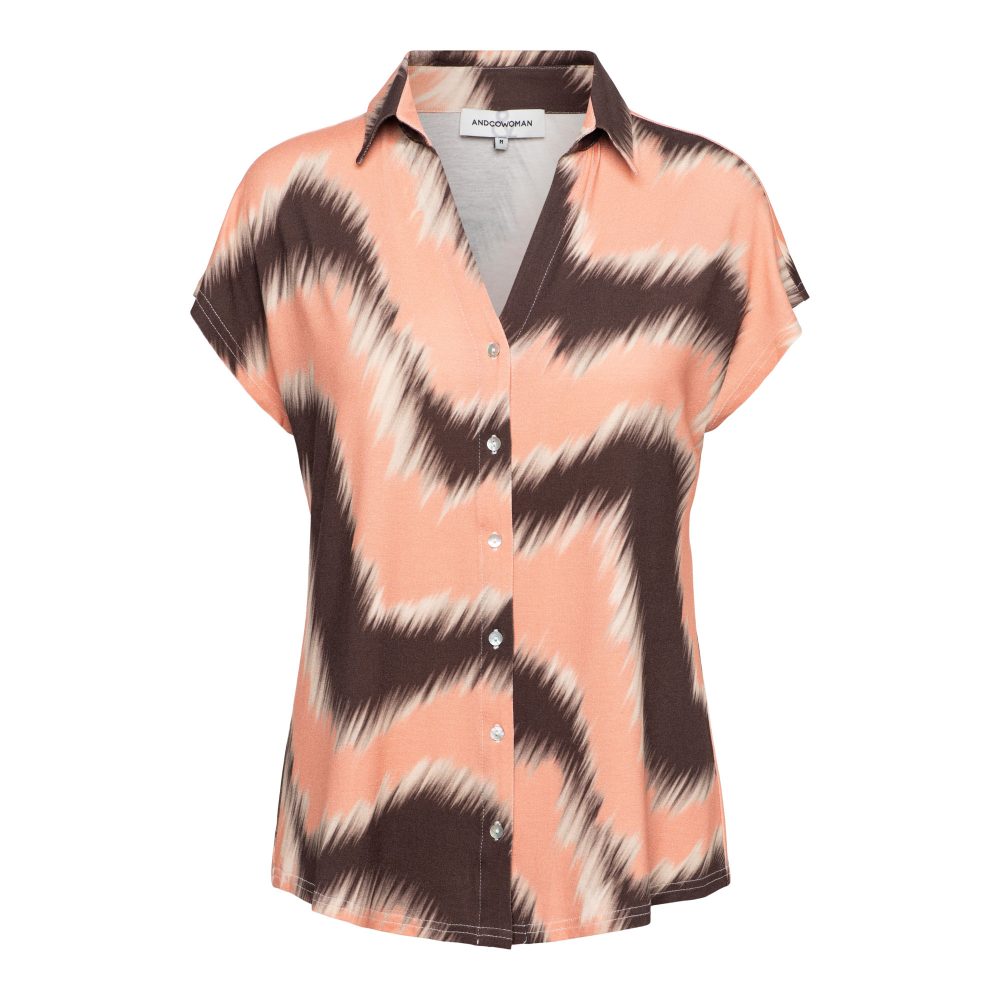 &Co Woman - Valetta Zigzag - Chocolate