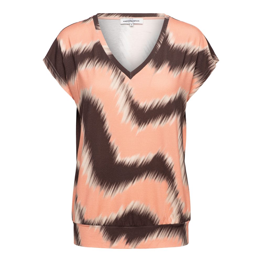 &Co Woman - Lucia Zigzag - Chocolate