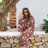 &Co Woman - Amelie Weave - Claret multi