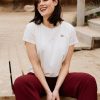 &Co Woman - Tosca - Vanilla - Claret