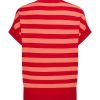 Mi Piace - Pullover Stripe - Coral | Red