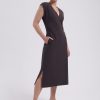 Lady Day - Doris Dress - Dark brown