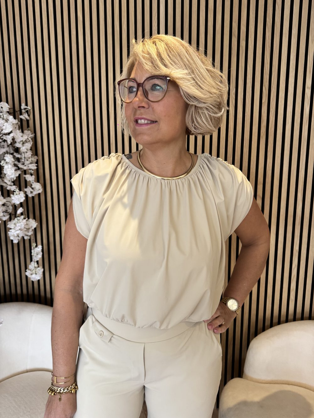 Lady Day - Maxie Top - Shell