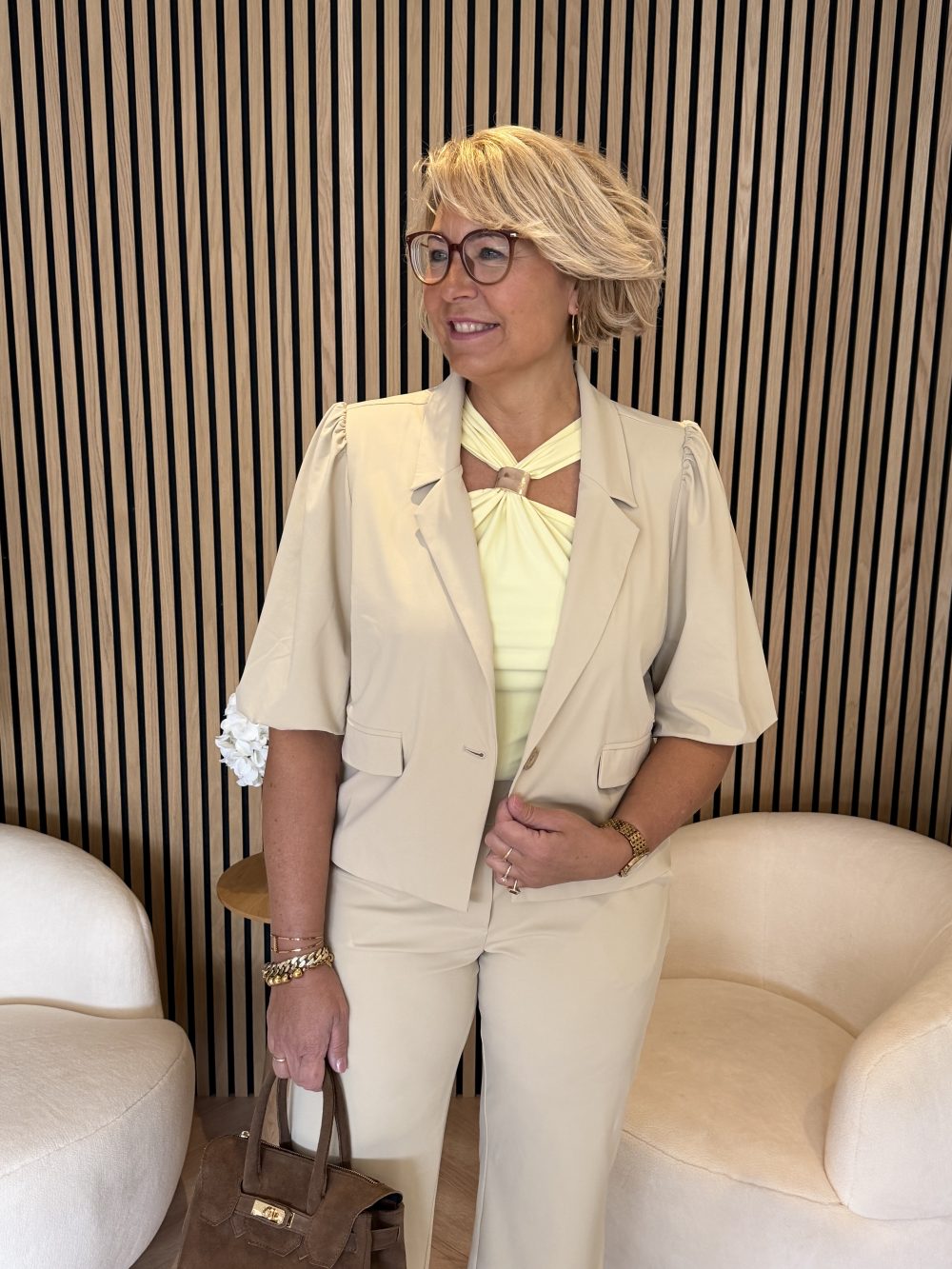 Lady Day - Sarah Travel Blazer - Shell