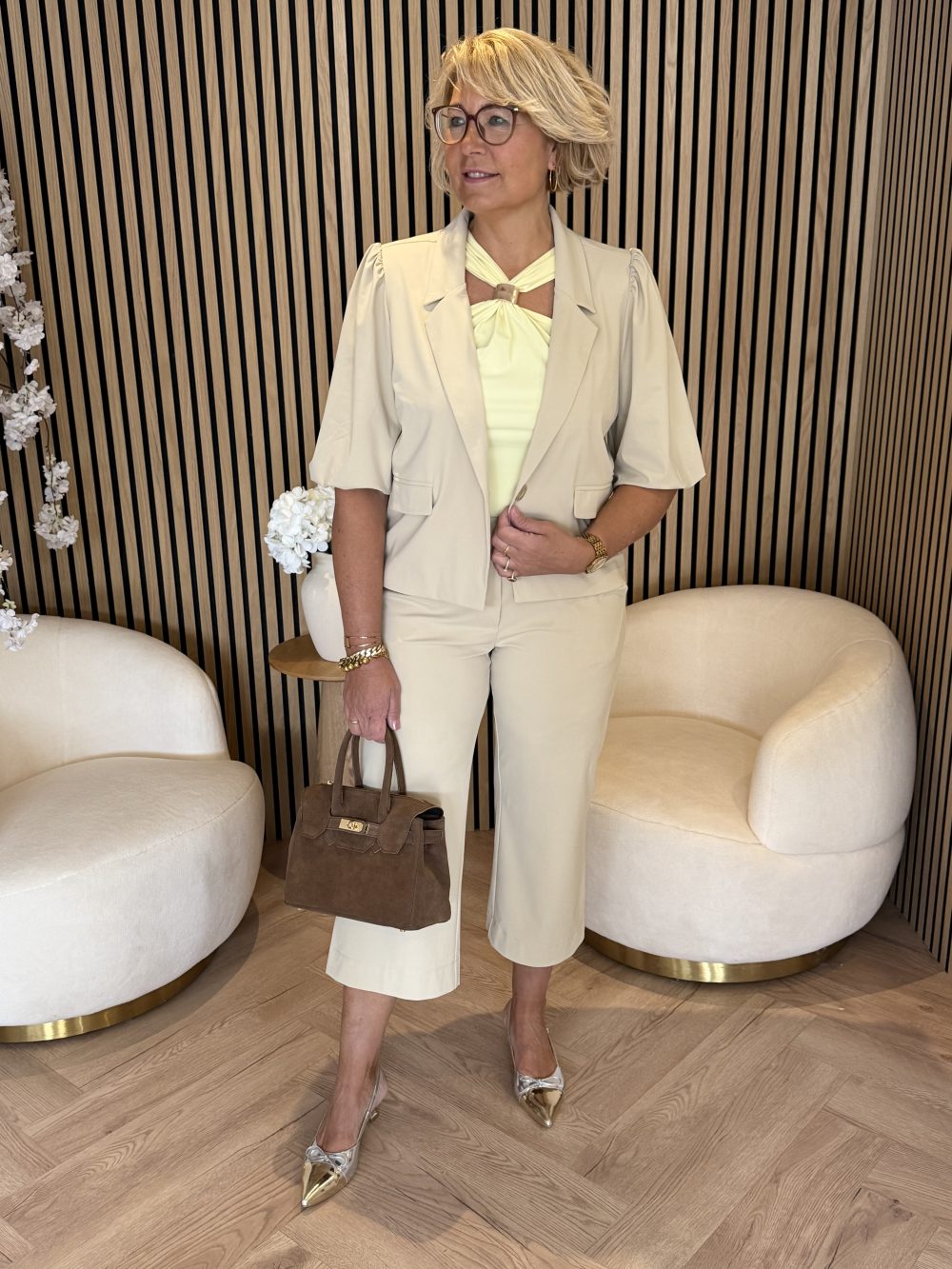 Lady Day - Sarah Travel Blazer - Shell