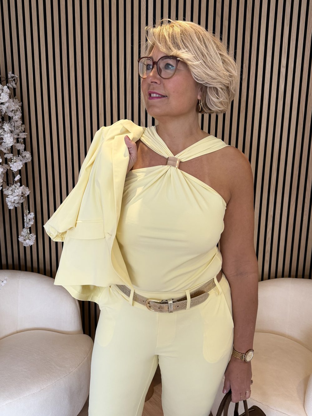 Lady Day - Natalie Top - Butter yellow
