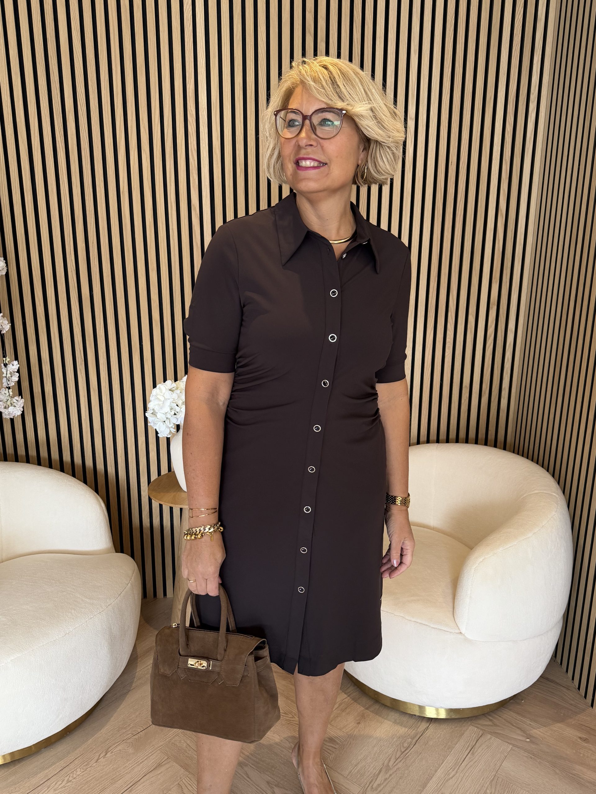 Lady Day - Ulla Dress - Dark brown