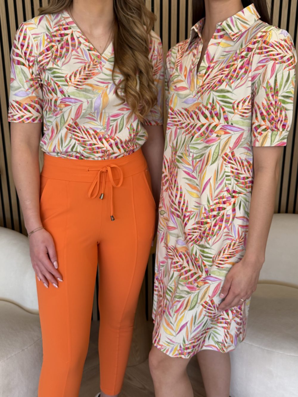 Mi Piace - Polo Dress Pencil Branches Print - Kit