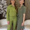Mi Piace - Jacket Cropped - Turtle Green | Morgen in huis!