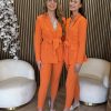 Mi Piace - Skinny Trousers - Orange