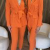 Mi Piace - Skinny Trousers - Orange