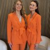 Mi Piace - Blazer Belted - Orange
