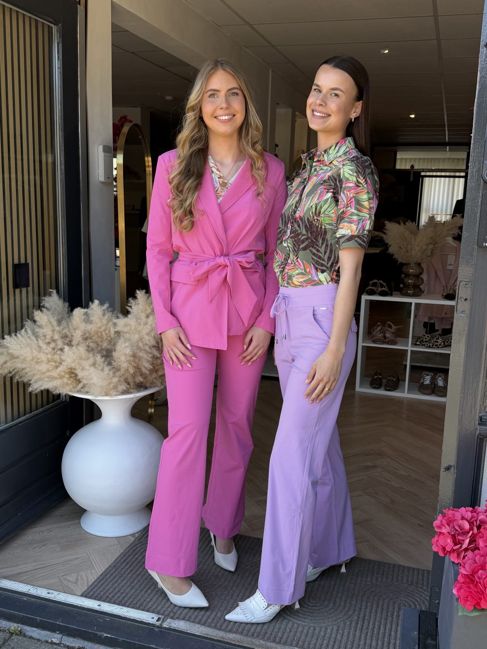 Mi Piace - Broek Straight - Milky Lilac