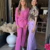 Mi Piace - Broek Straight - Milky Lilac