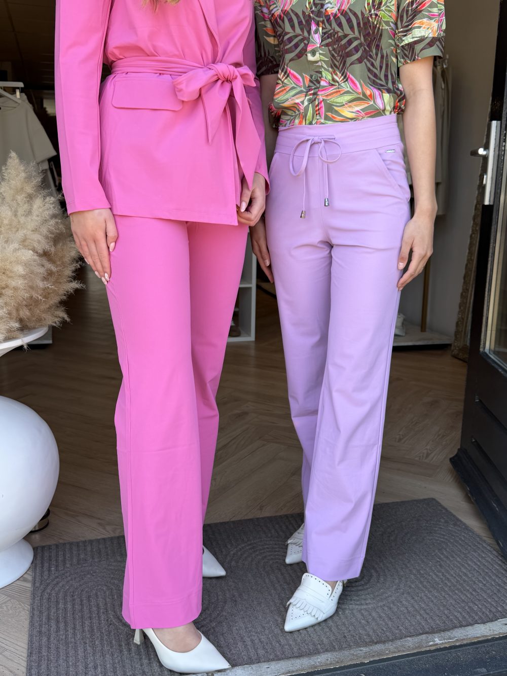 Mi Piace - Broek Straight - Milky Lilac