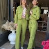 Mi Piace - Broek Straight - Turtle Green