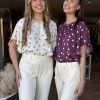 &Co Woman - Axelle Dot - Plum Multi