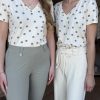 &Co Woman - Marley Dot - Vanilla Khaki