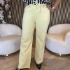 Lady Day - Faith Travel Trousers - Butter yellow