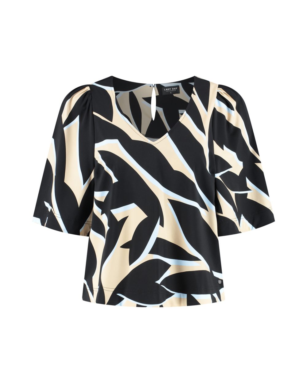 Lady Day - Jason Travelstof Top - Leya print