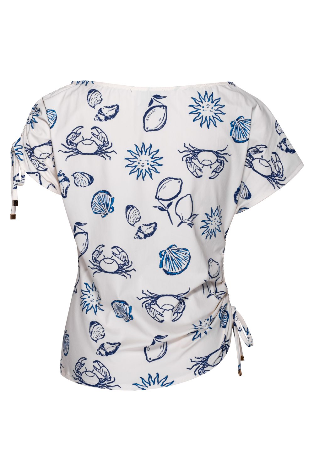 Kimara - Monica Top - Azzurro Sicillia | Morgen in huis!