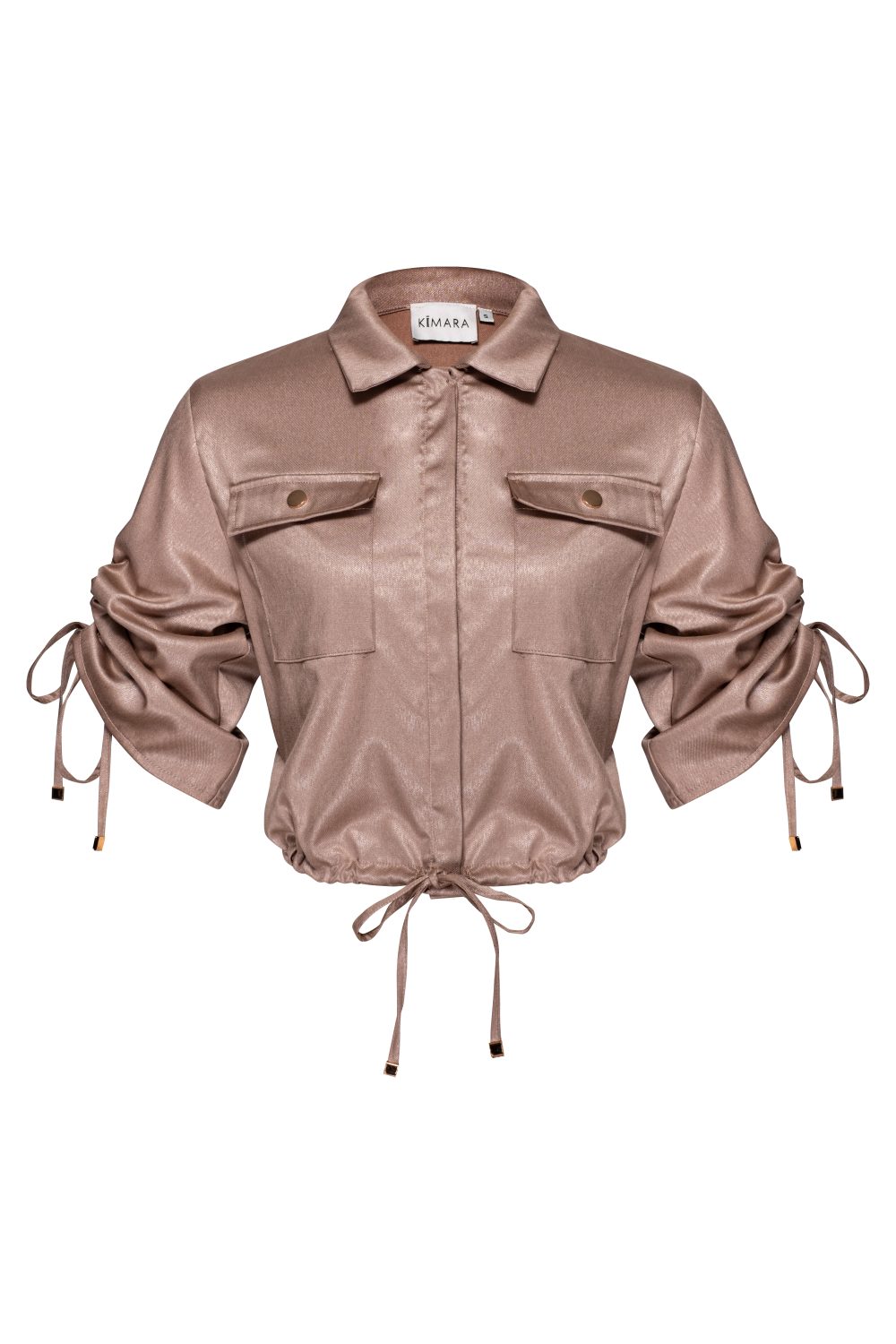 Kimara - Abby Jacket - Gold Brown | Morgen in huis!