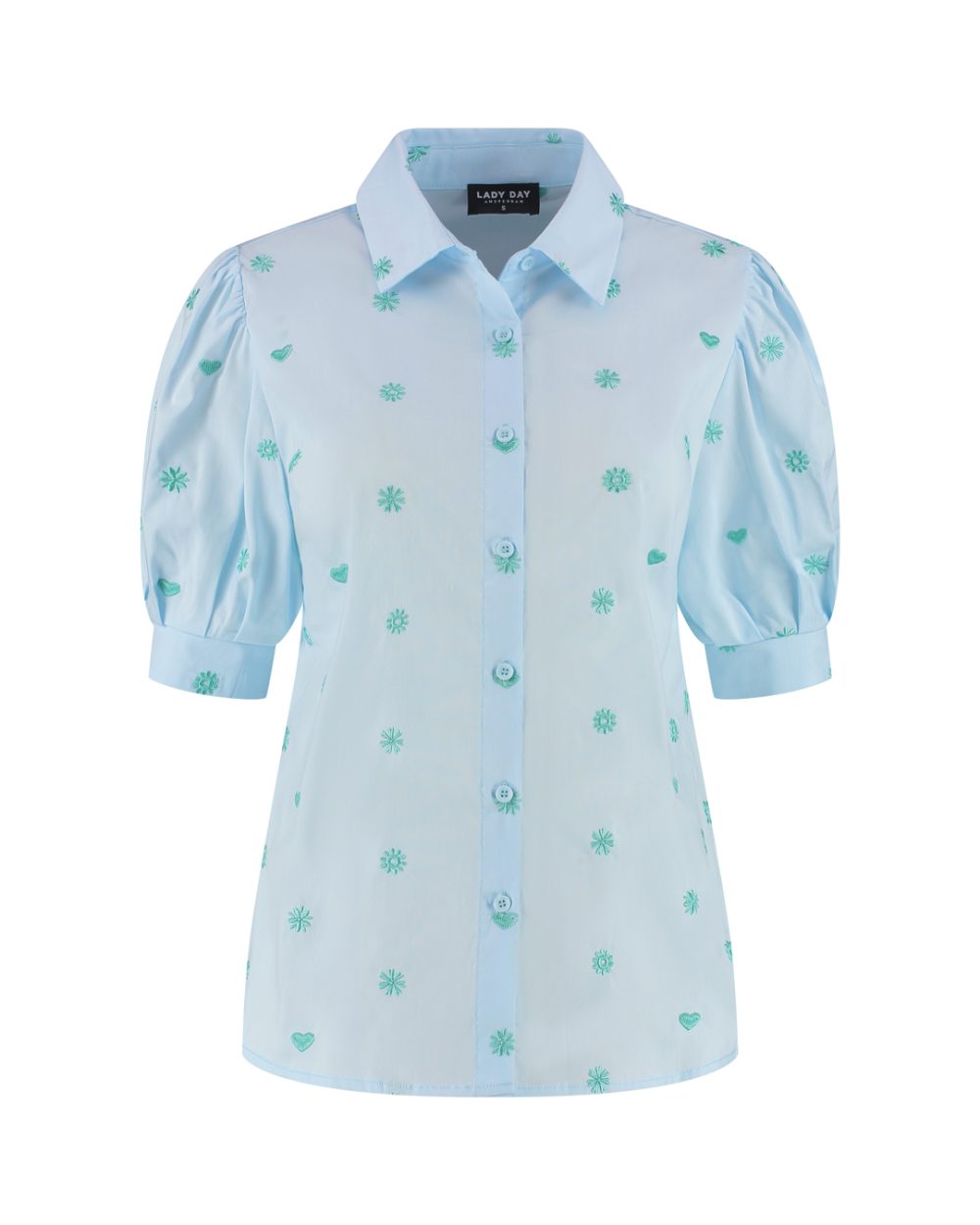 Lady Day - Kimmy Blouse - Baby blue