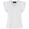 Lady Day - Lake Travelstof Top - White