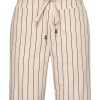 Mi Piace - Bermuda Classic Stripe Print - Latte