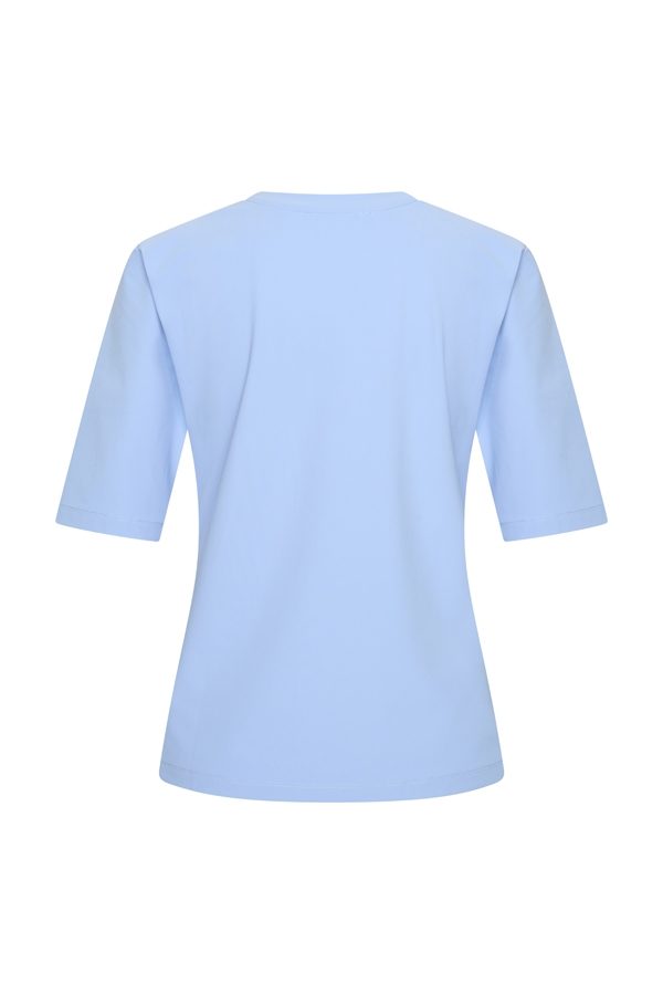 Mi Piace - T Shirt V Neck - Lavender Blue