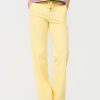 Mi Piace - Broek Straight - Lemon Yellow