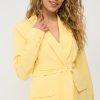 Mi Piace - Blazer Belted - Lemon Yellow