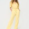 Mi Piace - Broek Straight - Lemon Yellow
