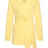 Mi Piace - Blazer Belted - Lemon Yellow