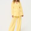 Mi Piace - Blazer Belted - Lemon Yellow