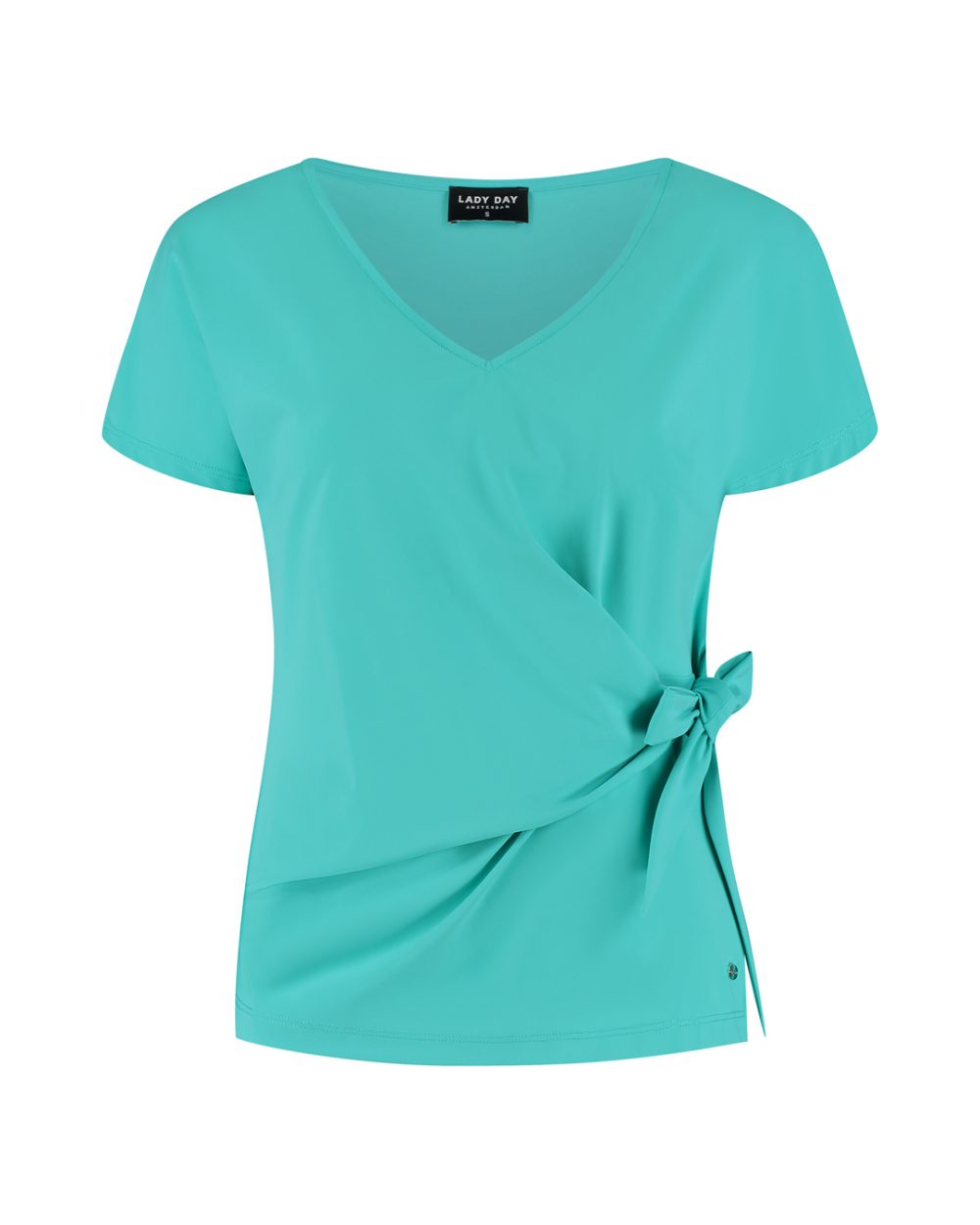 Lady Day - Lorain Travelstof Top - Atlantis