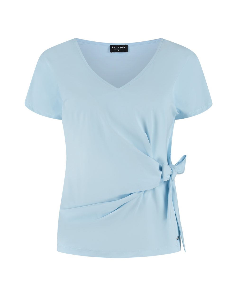 Lady Day - Lorain Travelstof Top - Baby blue