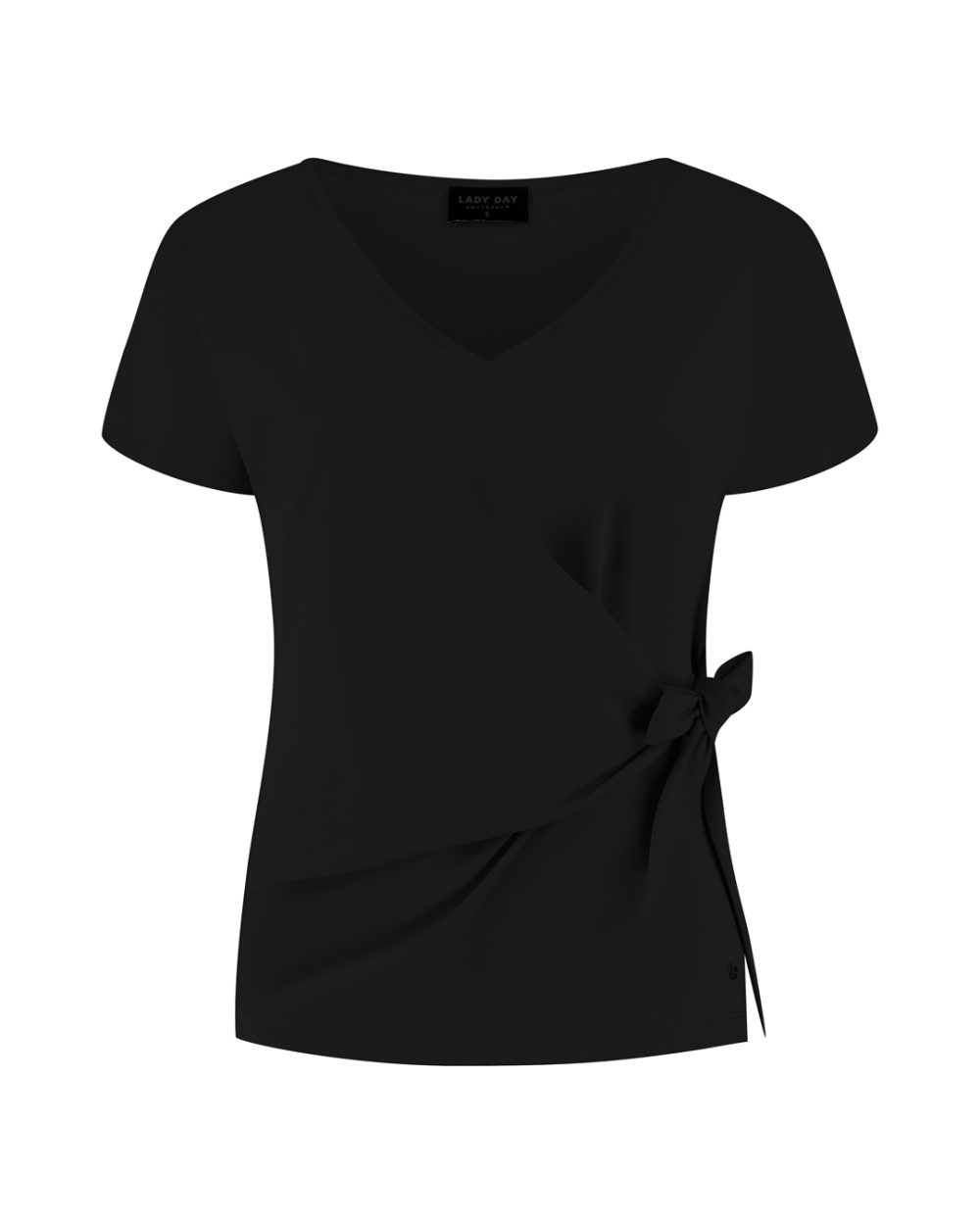Lady Day - Lorain Travelstof Top - Black