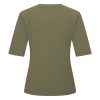 Mi Piace - T Shirt V Neck - Olive