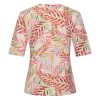 Mi Piace - T Shirt V Neck Pencil Branches Print - Kit