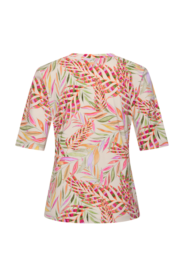 Mi Piace - T Shirt V Neck Pencil Branches Print - Kit