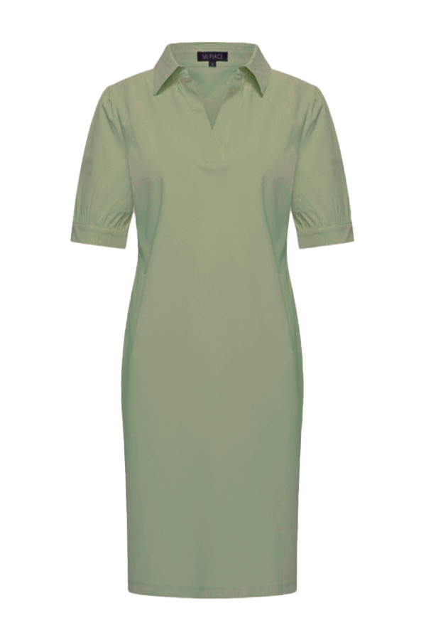 Mi Piace - Polo Dress - Olive